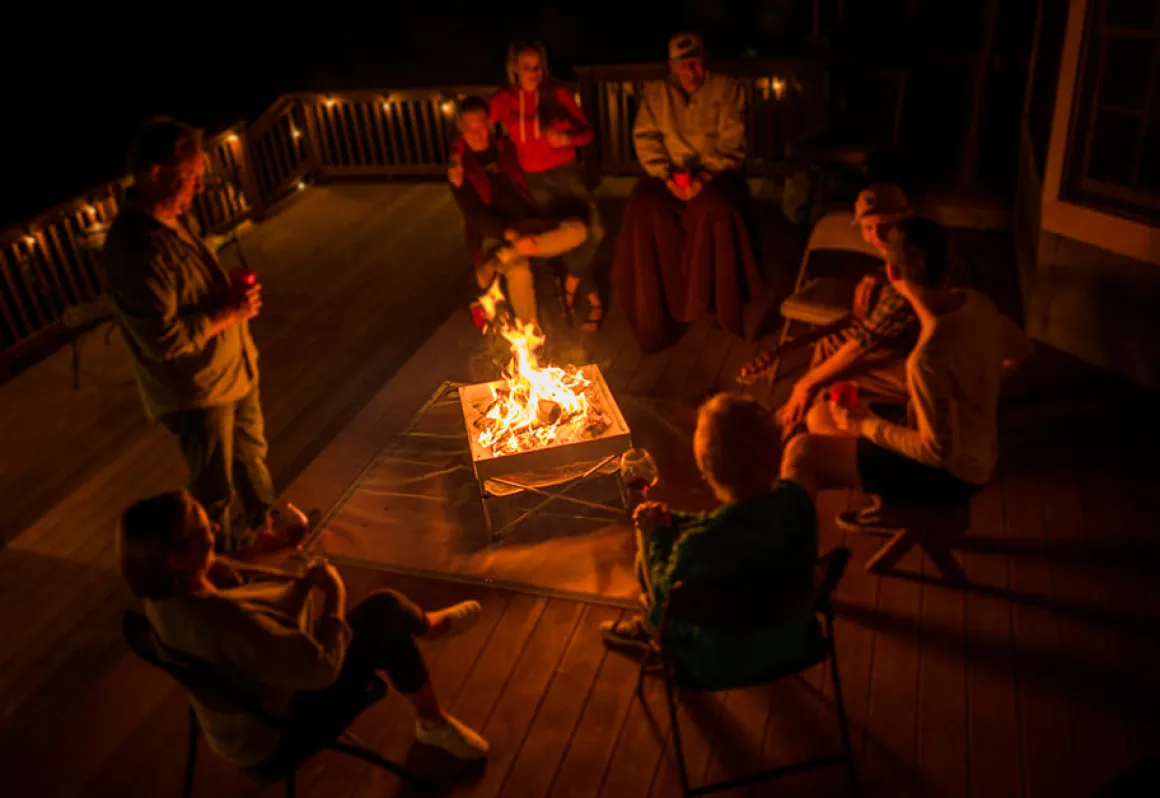 Pop-Up Fire Pit