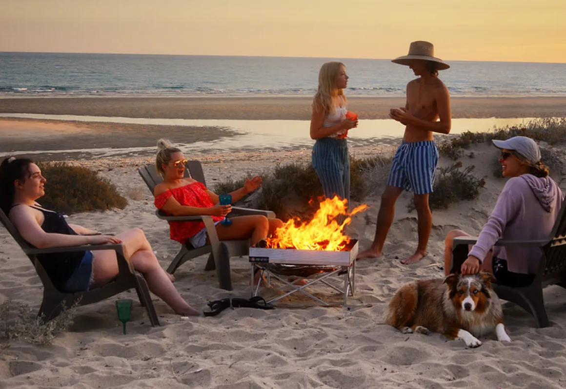 Pop-Up Fire Pit