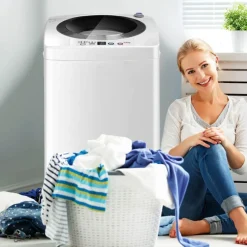 Portable Automatic Washing Machine with Drain Pump