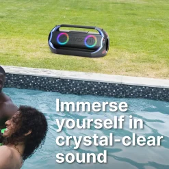 Portable Bluetooth LED Party Speaker