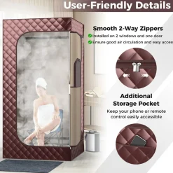Portable Full Body Steam Sauna