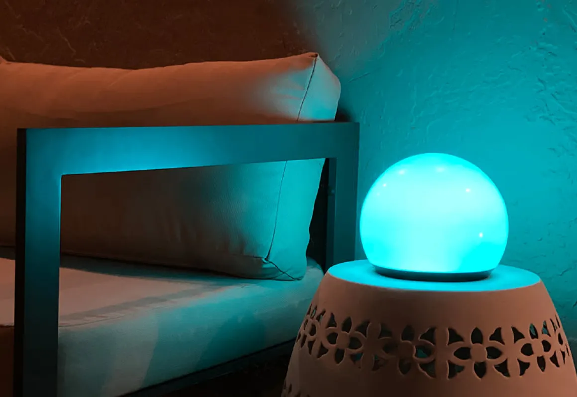 Portable LED Orb Light