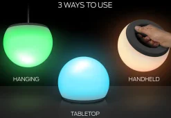 Portable LED Orb Light