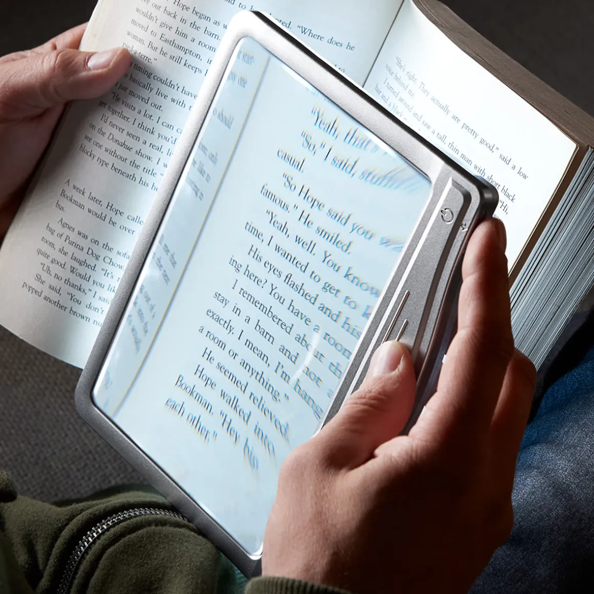 Portable Lighted Magnifier