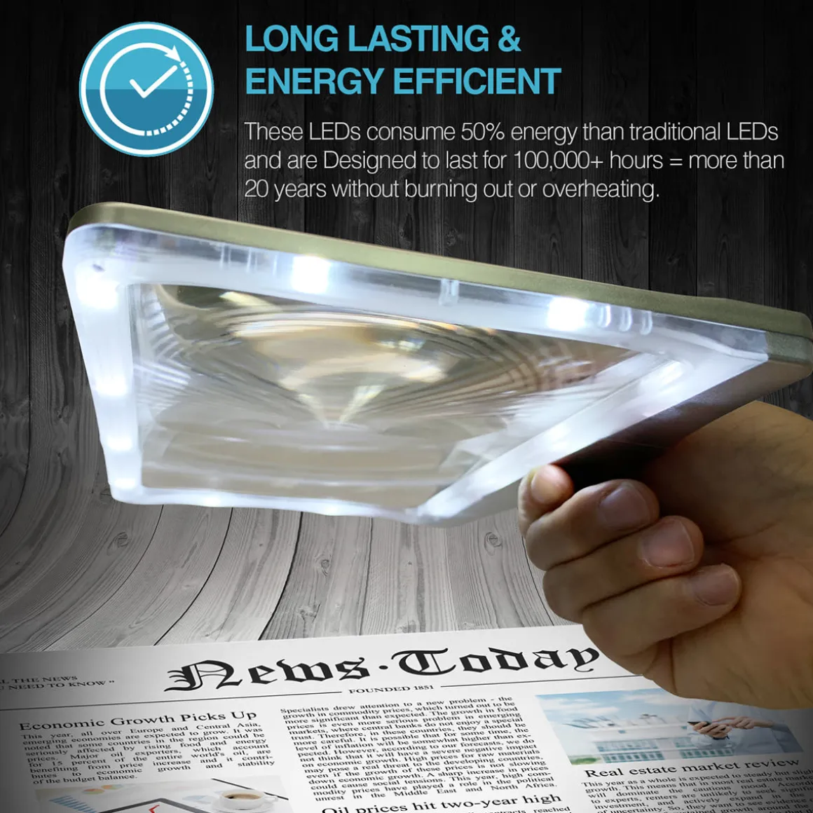 Portable Lighted Magnifier