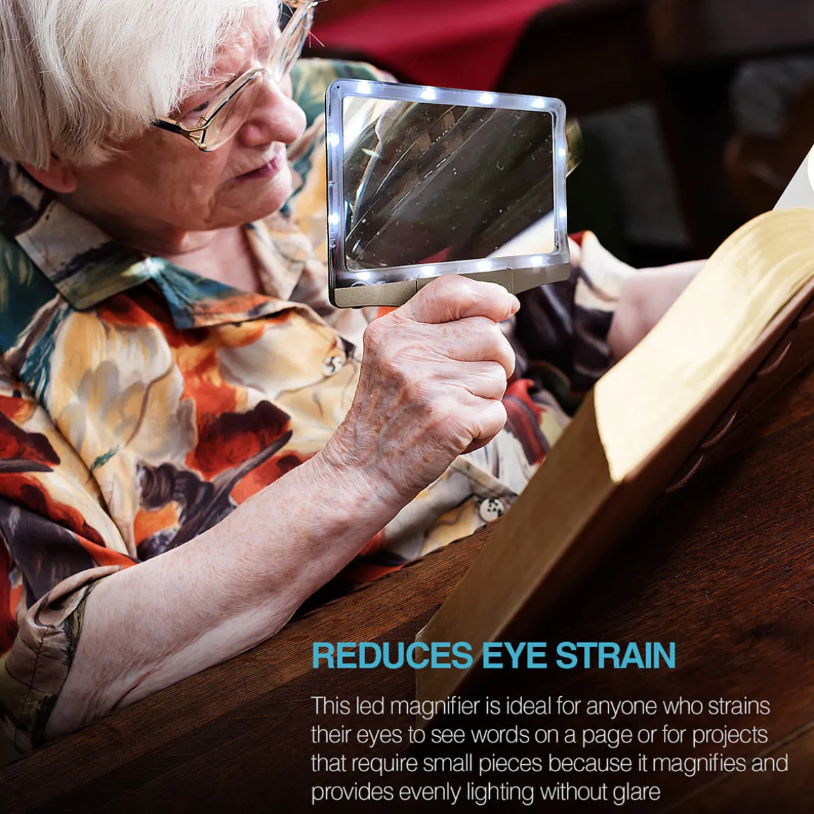Portable Lighted Magnifier