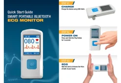 Portable Smart Bluetooth EKG Monitor