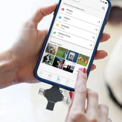Portable Smartphone Photo Vault