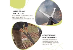 Precision Fire Grabber Tongs