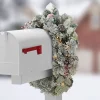 Pre-Lit Mailbox Wreath