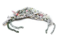 Pre-Lit Mailbox Wreath