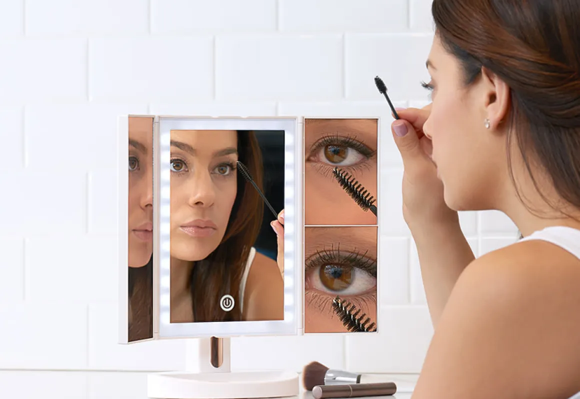Premium Multiple Magnification Vanity Mirror