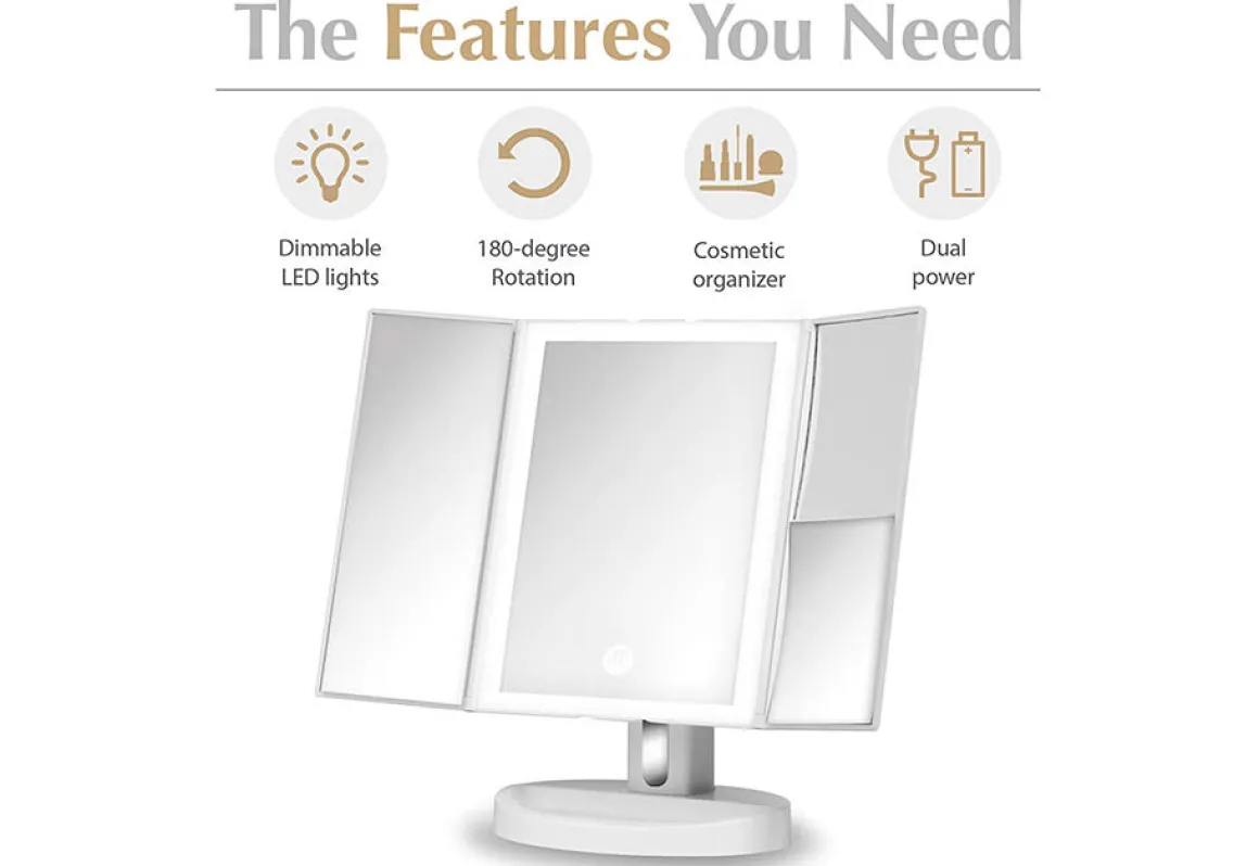 Premium Multiple Magnification Vanity Mirror