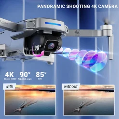 Pro Foldable Drone with 4K FHD Camera