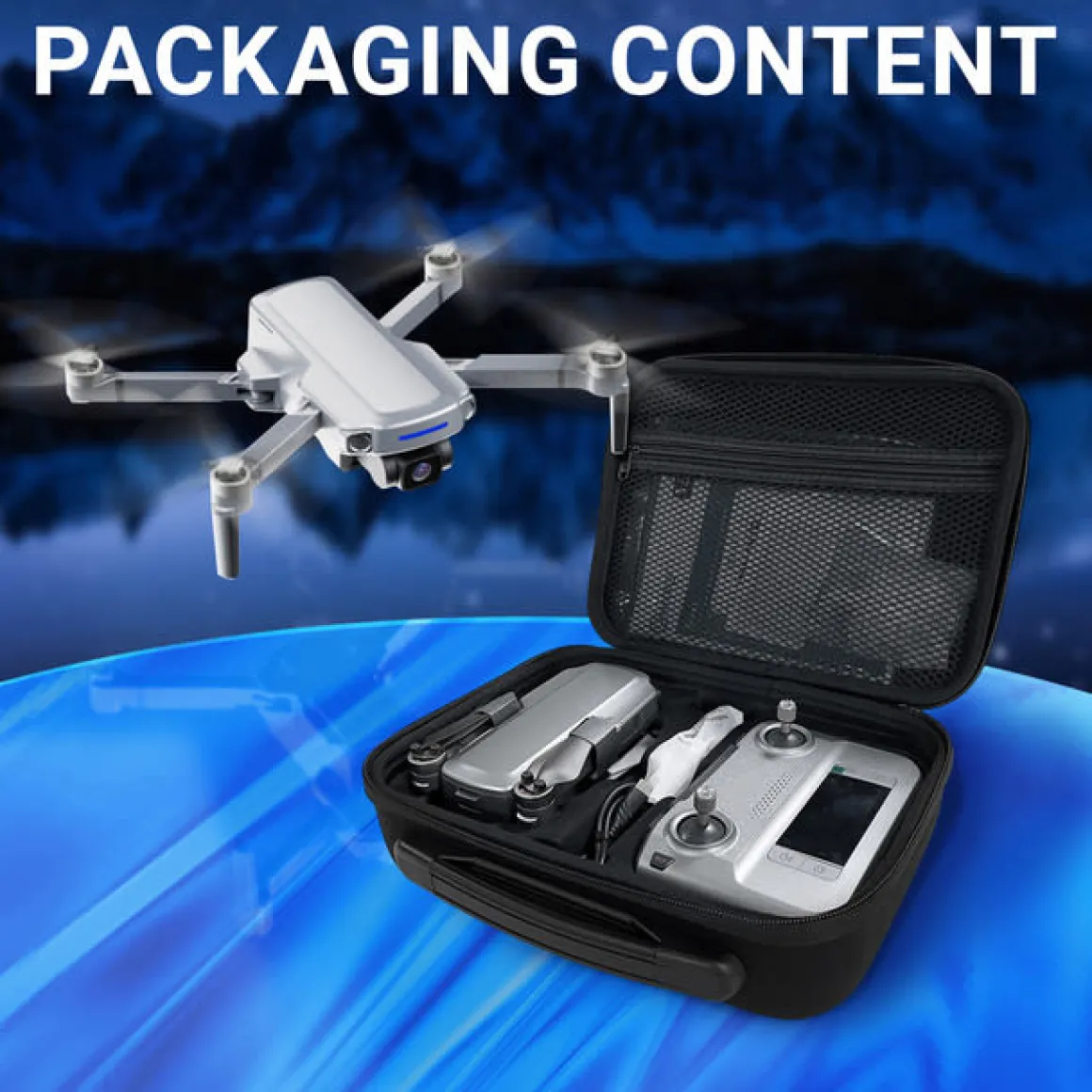 Pro Foldable Drone with 4K FHD Camera