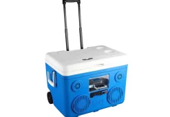 40-Qt. Rolling Cooler with Bluetooth Sound System