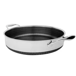 5-Quart Stainless Hybrid Nonstick Saute Pan with Lid