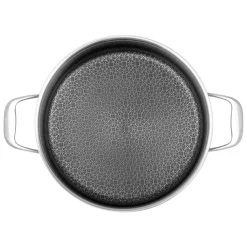 5-Quart Stainless Hybrid Nonstick Saute Pan with Lid