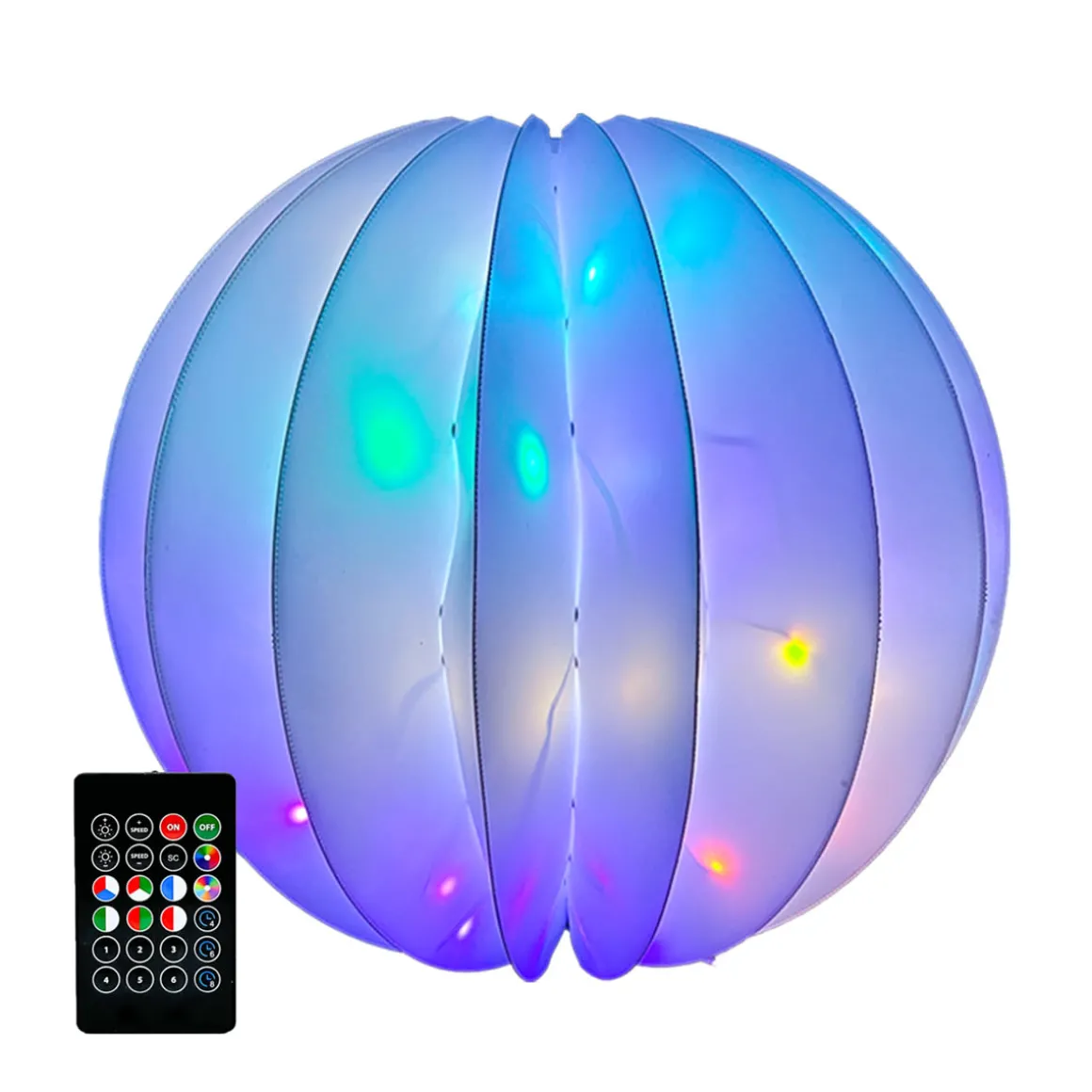 18" Twinkling Indoor/Outdoor Lighted Orb