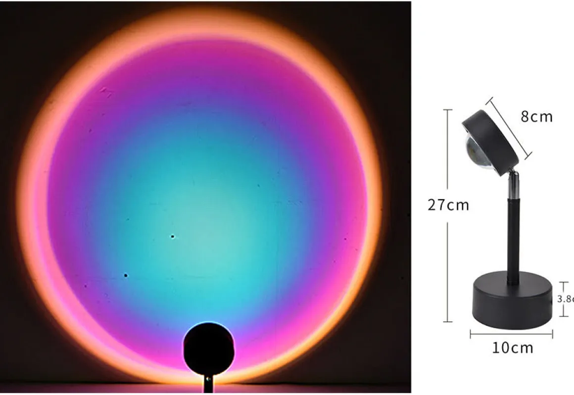 Rainbow Projection Lamp