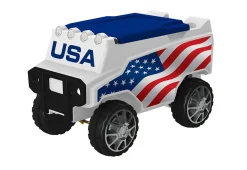 RC American Flag Rover Cooler