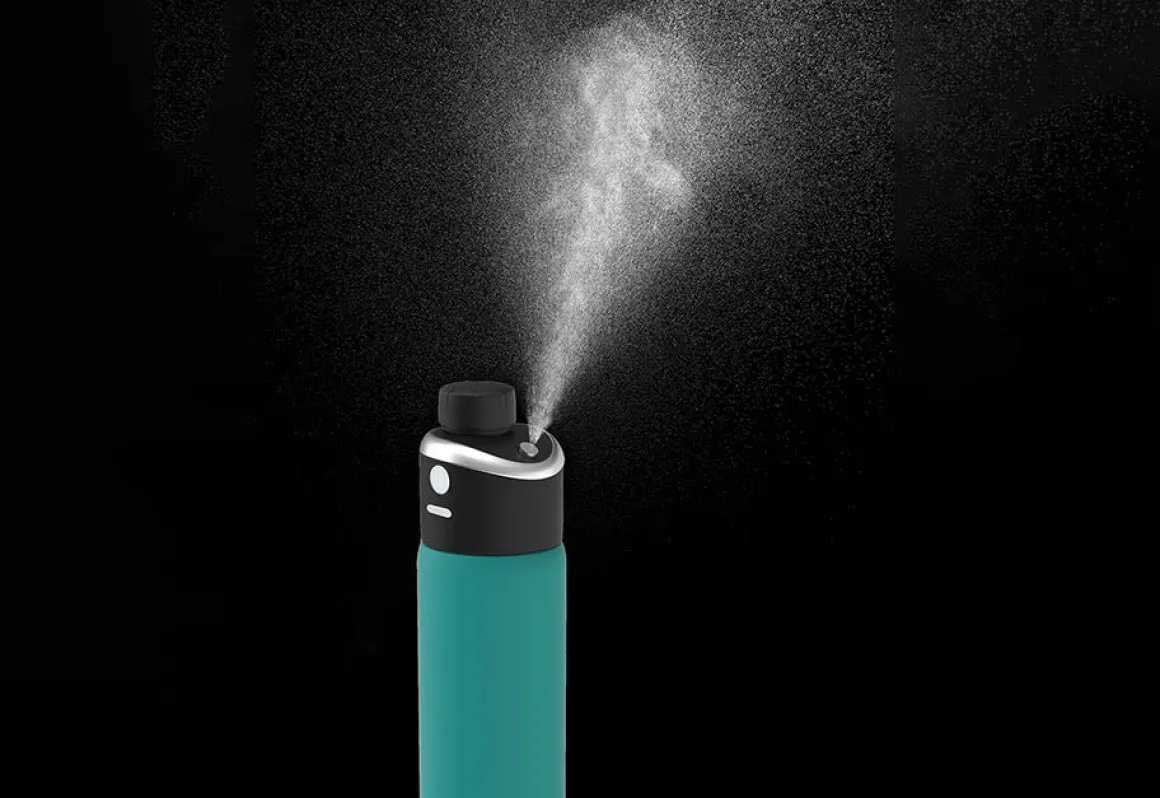 Rechargeable Hydration and Misting Bottle