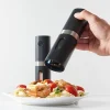 Rechargeable Salt and Pepper Mill Set by Sharper Image