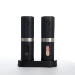 Rechargeable Salt and Pepper Mill Set by Sharper Image