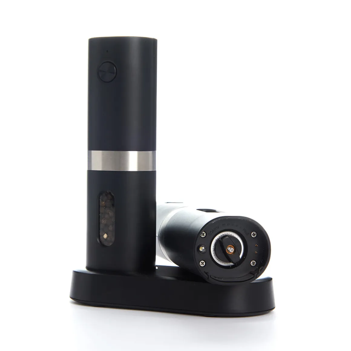 Rechargeable Salt and Pepper Mill Set by Sharper Image