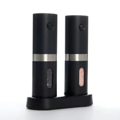 Rechargeable Salt and Pepper Mill Set by Sharper Image
