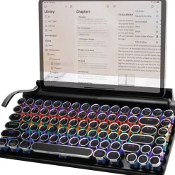 Retro LED Typewriter Keyboard