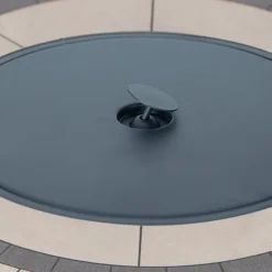 Round Propane Gas Fire Pit Table