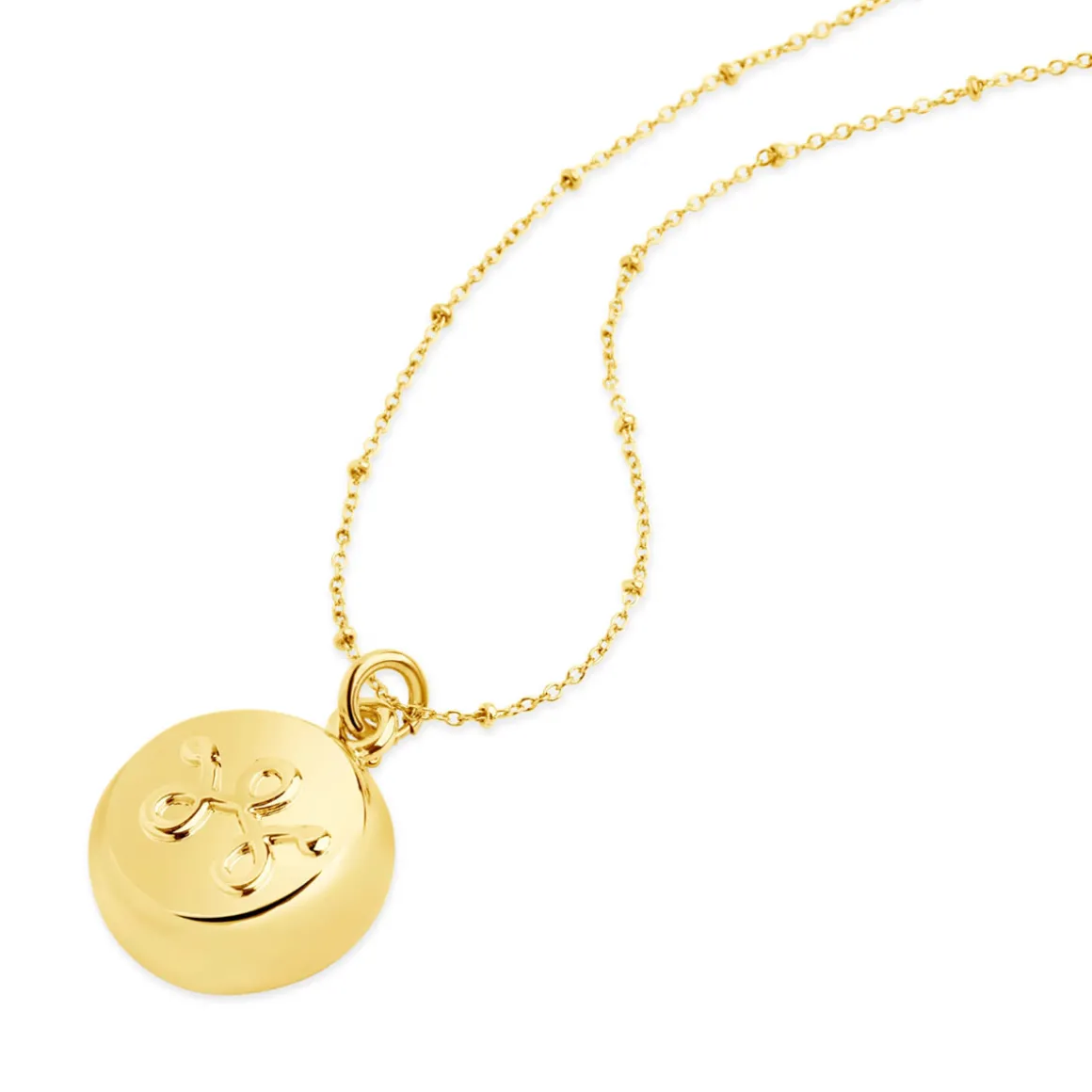 Safety Beaded Chain Necklace