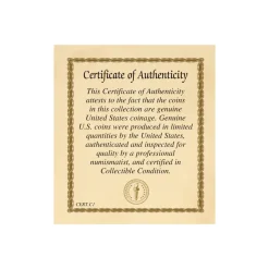Selectively Gold-Layered Presidential Seal JFK Half Dollar Stainless Steel Goldtone Coin Money Clip