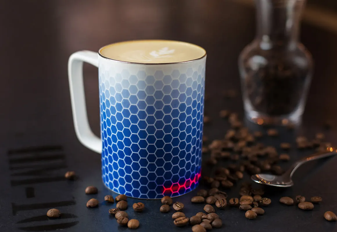 Self-Heating Smart Mug