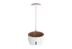 Self-Watering Planter with LED Grow Light