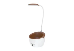 Self-Watering Planter with LED Grow Light