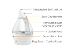 Sleep Humidifier with Soothing Sounds