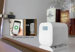 Smart Cabinet Door Lock with Bluetooth