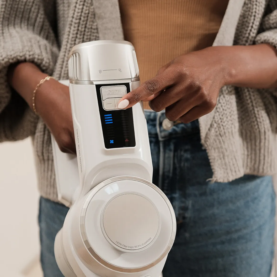 Smart Sensor Cordless Stick Vacuum Cleaner