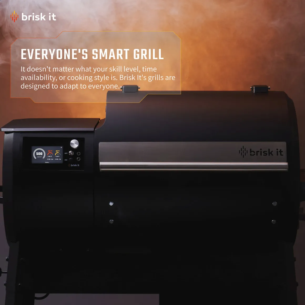 Smart Wood Pellet Smoker Grill