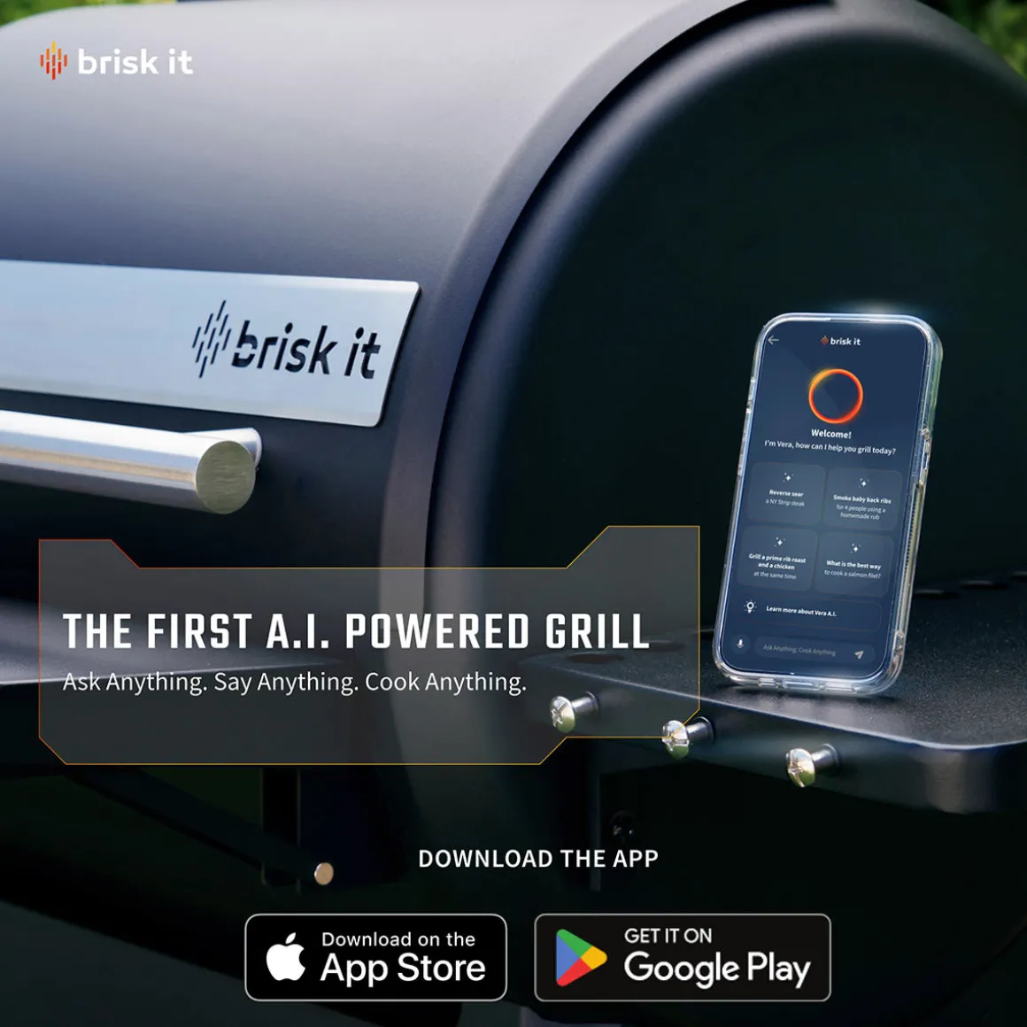 Smart Wood Pellet Smoker Grill