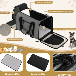 Soft Rolling Pet Carrier