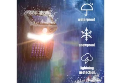 Solar Bug Zapper Motion Sensor Lights