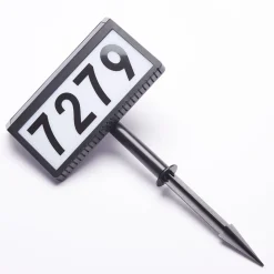 Solar Powered Address Sign