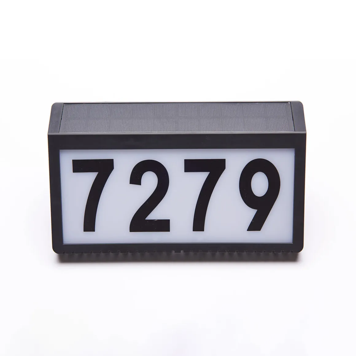 Solar Powered Address Sign