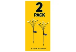Solar Powered Firefly Garden Lights (Set of 2)