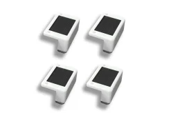 Solar Powered LED Deck Lights (Set of 4)