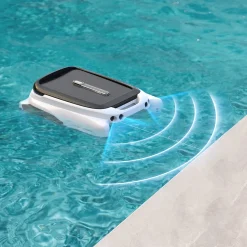 Solar Powered Robotic Pool Skimmer