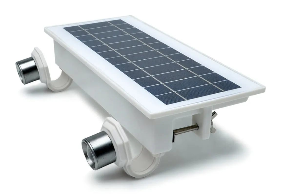 Solar Powered Security Spotlight